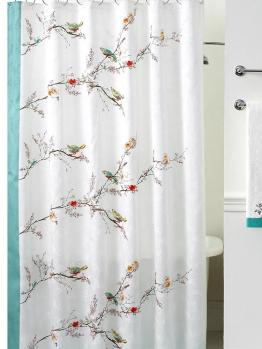 Lenox Chirp Shower Curtain